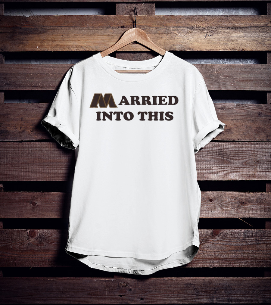 Married Into This Washington Commanders Fan Pride T-Shirt