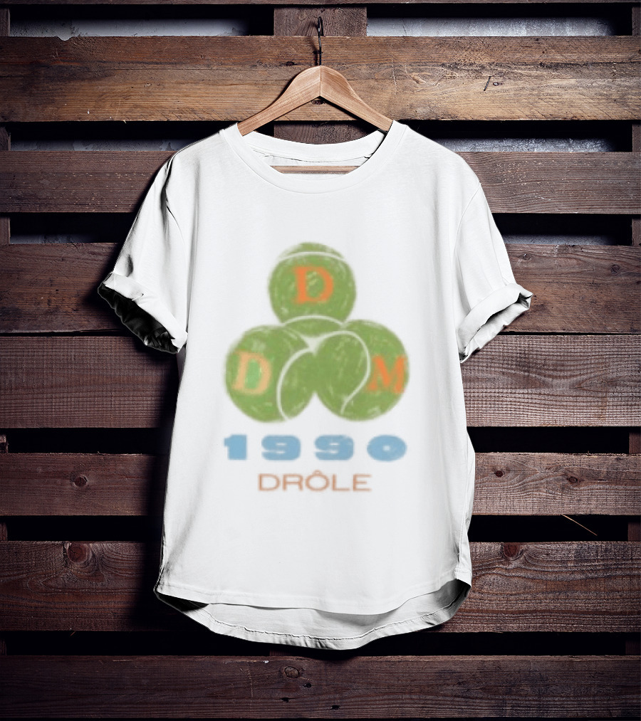 Droles De Monsieur 1990 DDM Tennis Balls T-Shirt