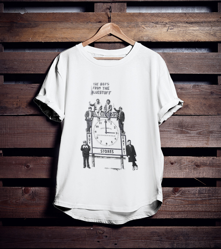 Everton FC Bernard Hill Yosser Hughes The Boys From Blue Stuff Men On 1985 T-Shirt
