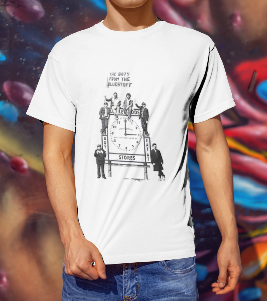 Everton FC Bernard Hill Yosser Hughes The Boys From Blue Stuff Men On 1985 T-Shirt