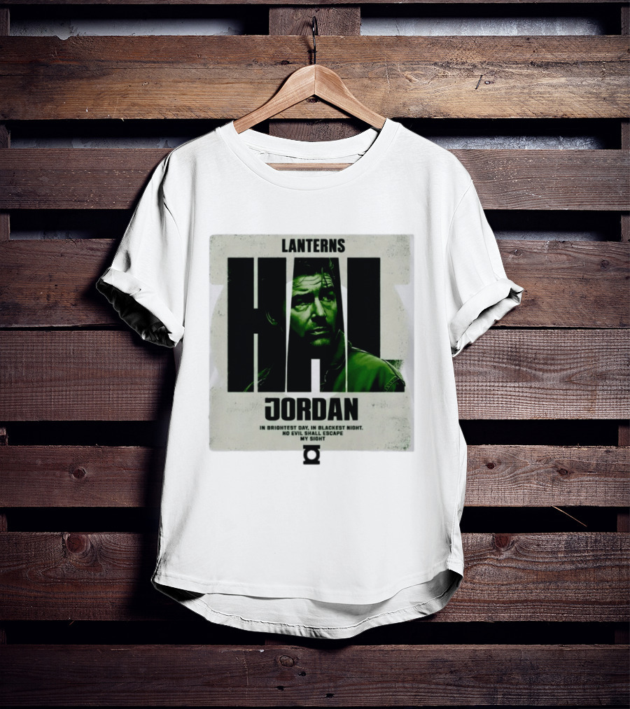 Hal Jordan Lanterns In Brightest Day In Blackest Night No Evil Shall Escape My Sight T-Shirt