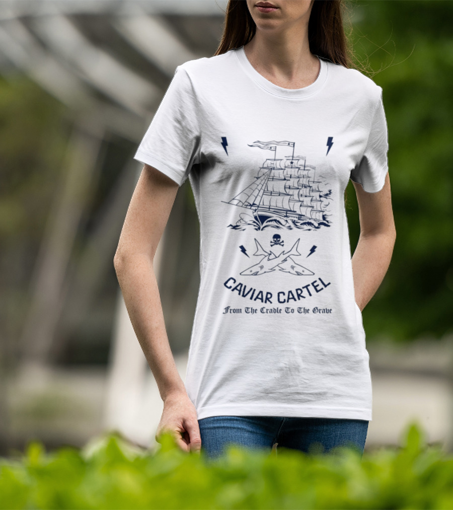 Ssur Store Caviar Cartel From The Crime To The Coast T-Shirt