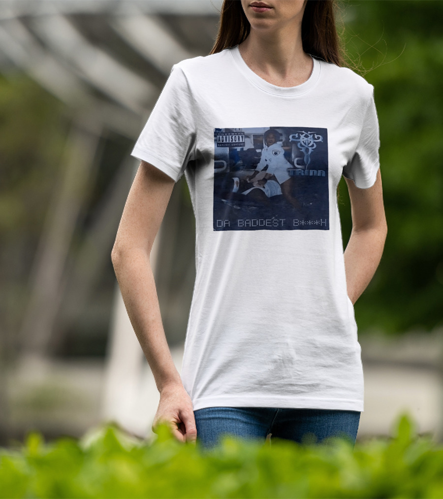 Trina Da Baddest B***h Parental Advisory Explicit Content T-Shirt