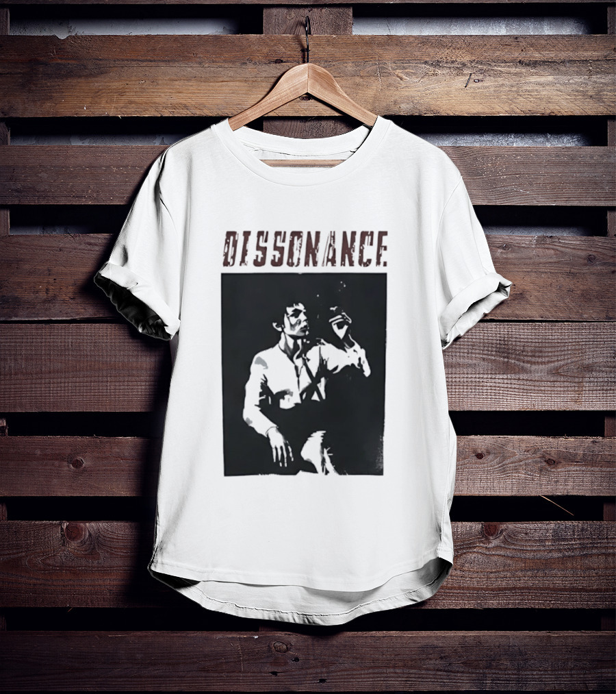 Dissonance Bruce Lee Distressed T-Shirt