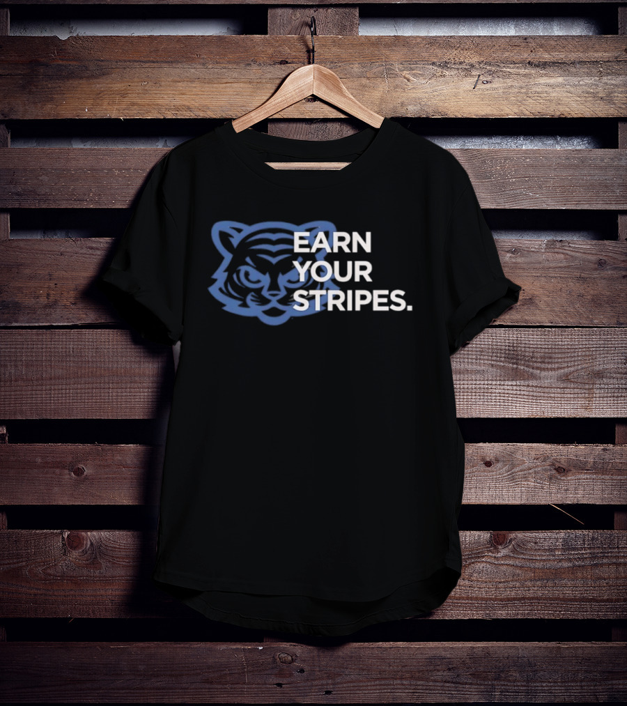 Detroit Tigers Earn Your Stripes MLB T-Shirt