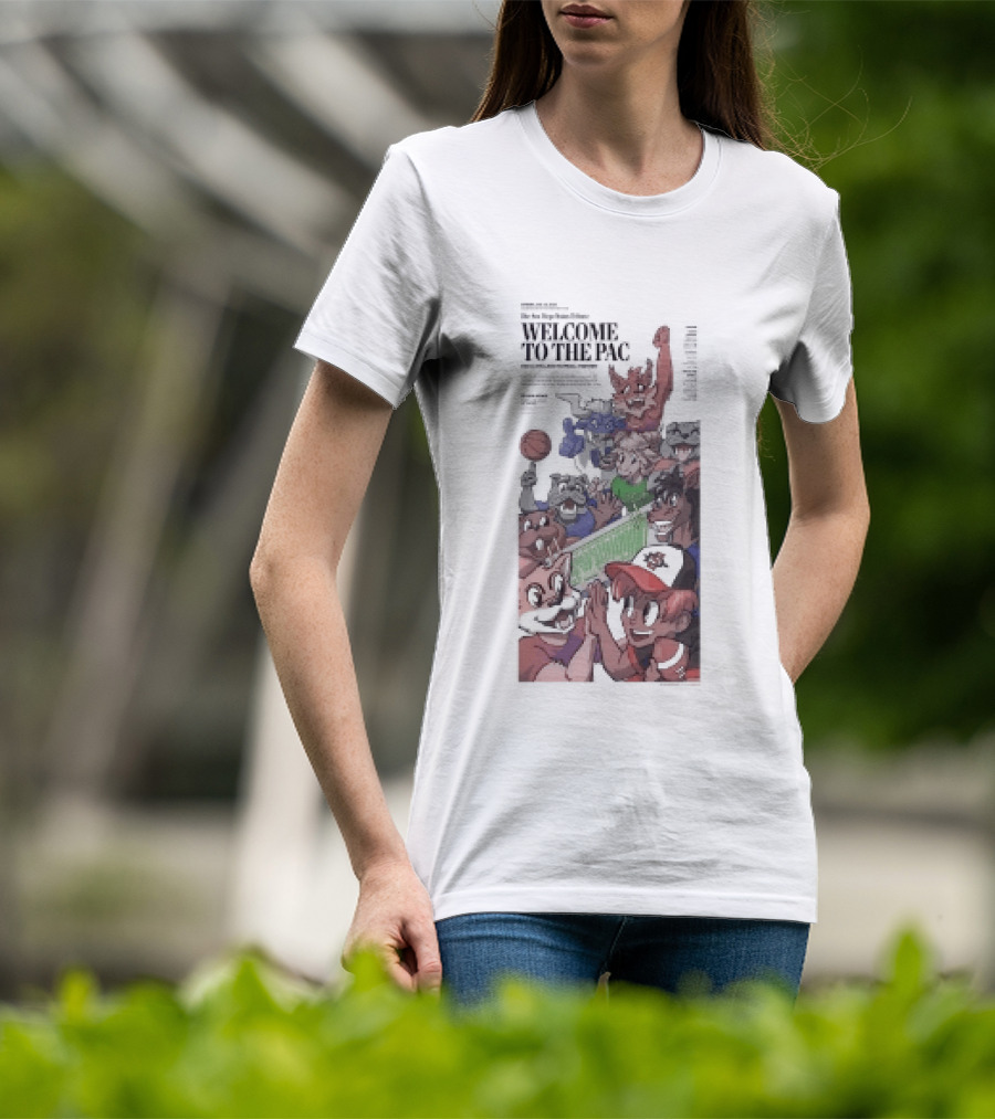 Welcome To The Pac San Diego State Aztecs College Football Preview Balloon Fiesta T-Shirt