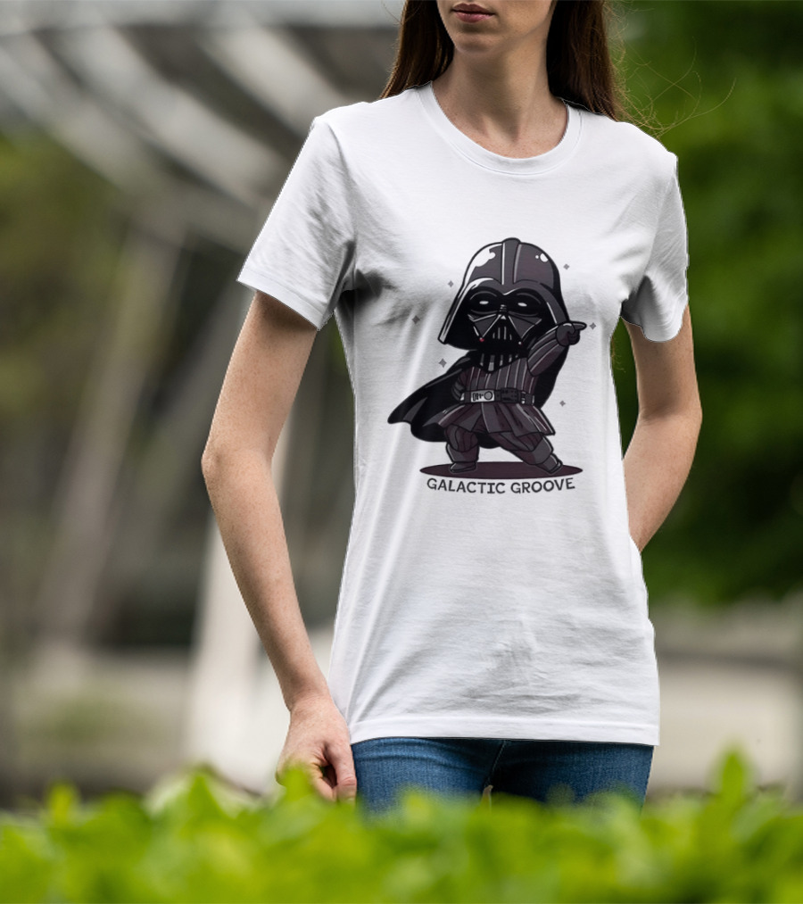 Star Wars Darth Vader Galactic Groove Chibi T-Shirt