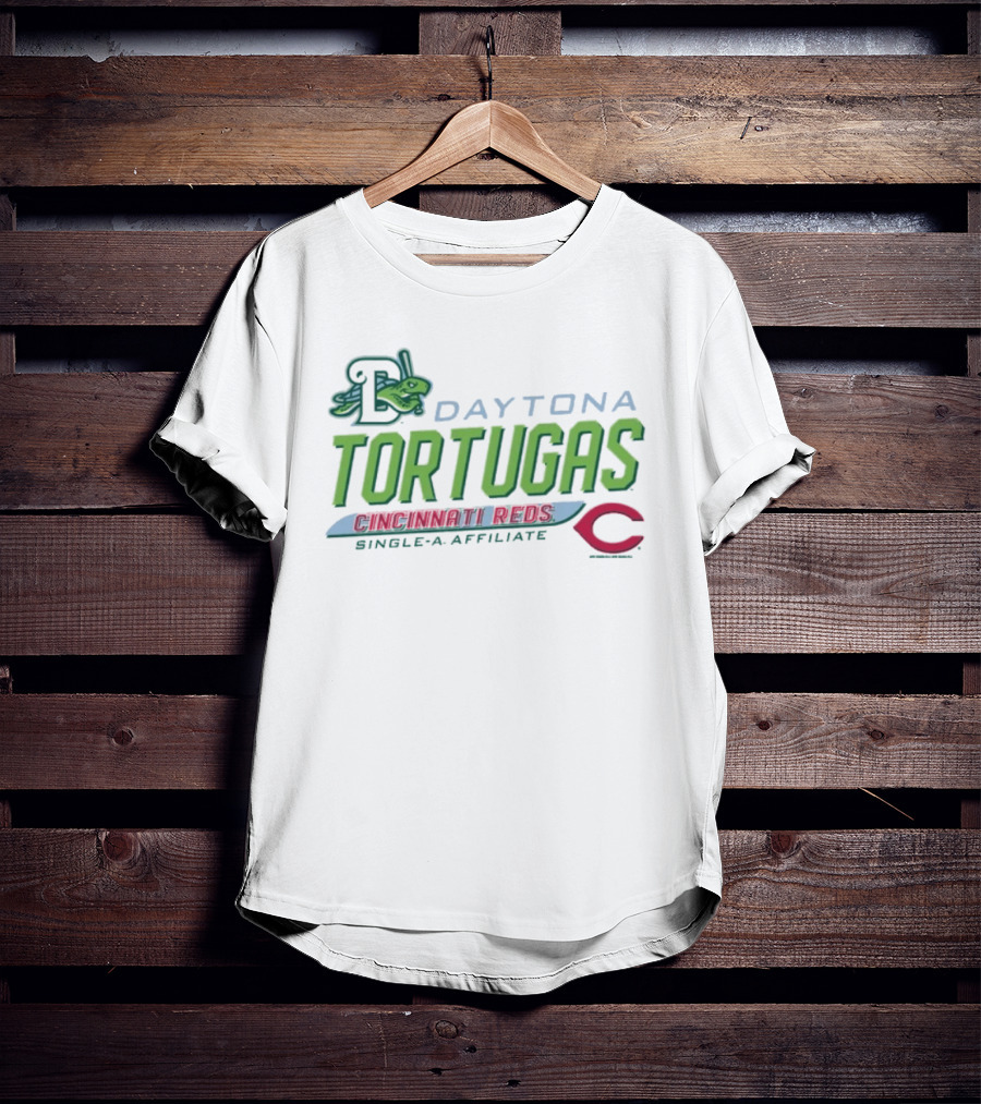 Daytona Tortugas Cincinnati Reds Single A Affiliate T-Shirt