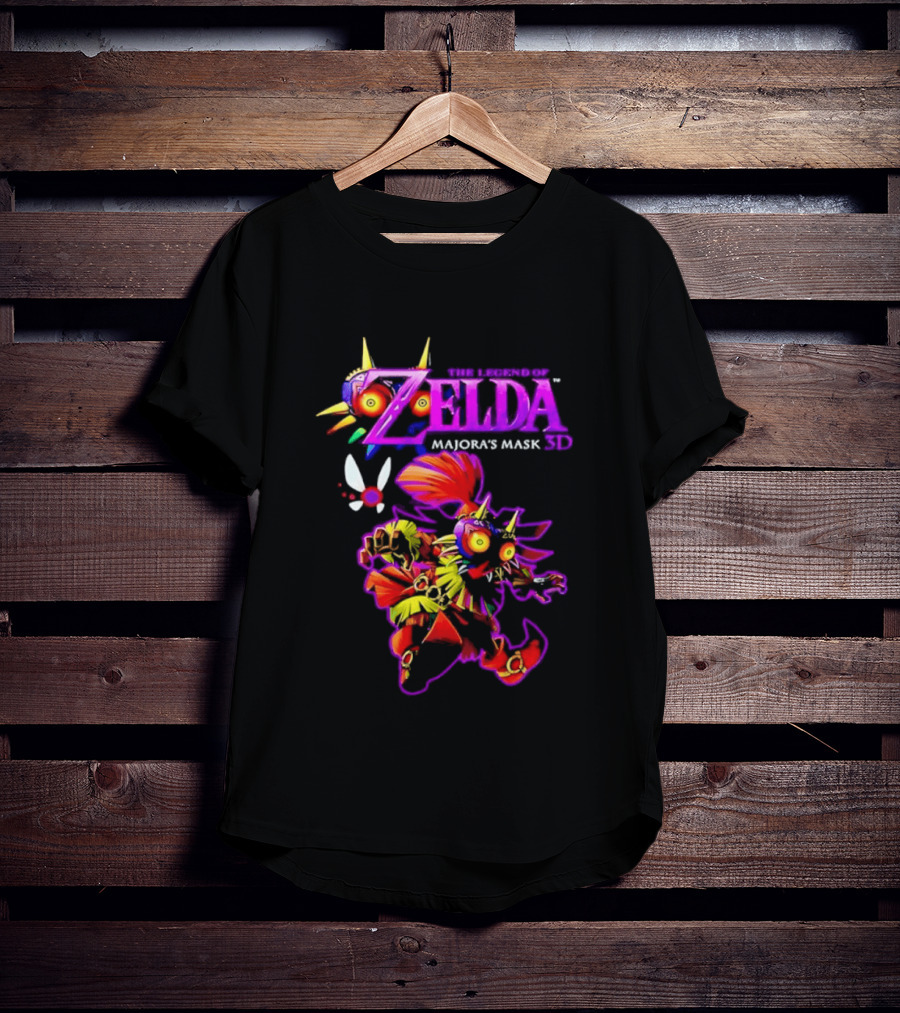 The Legend Of Zelda Majora's Mask 3D Skull Kid T-Shirt