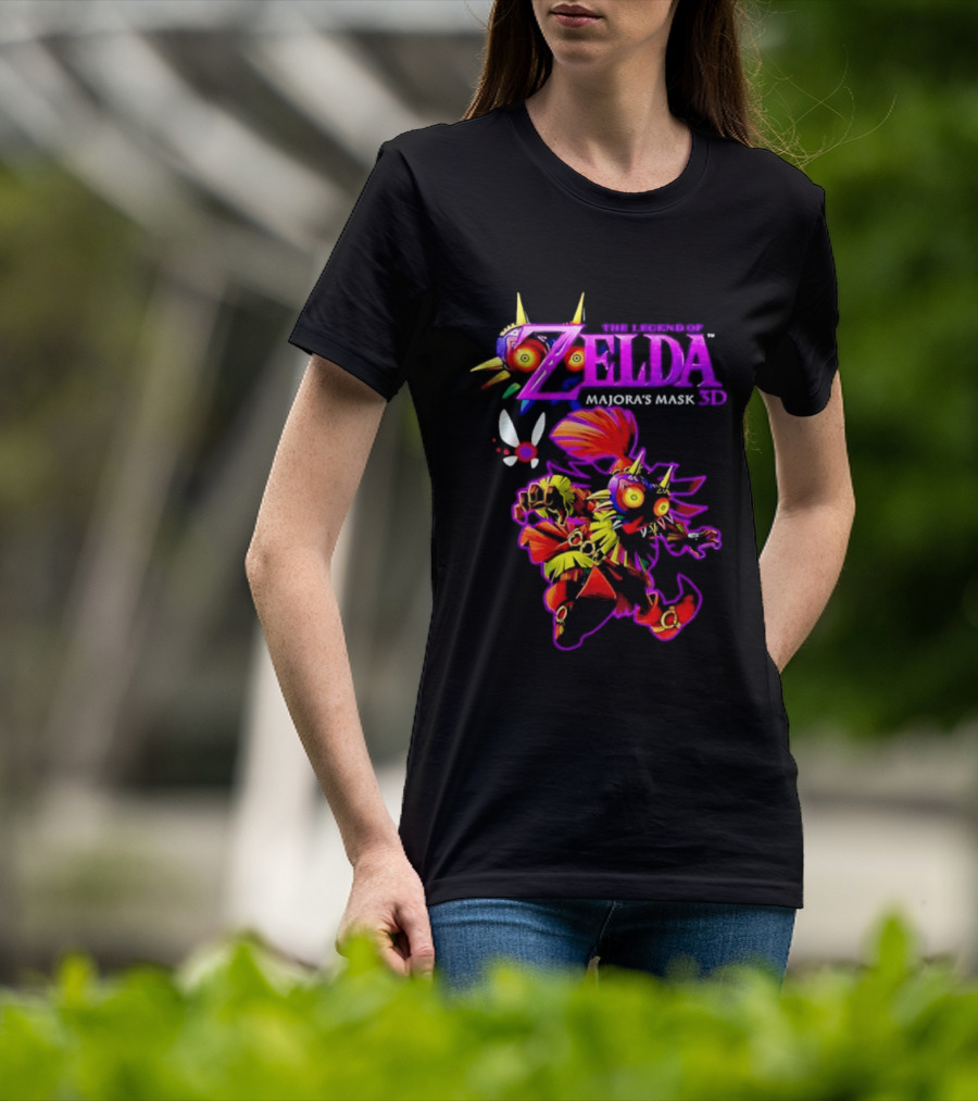 The Legend Of Zelda Majora's Mask 3D Skull Kid T-Shirt