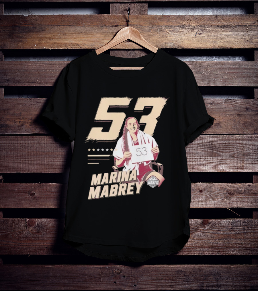 Marina Mabrey 53 Notre Dame Fighting Irish Basketball T-Shirt