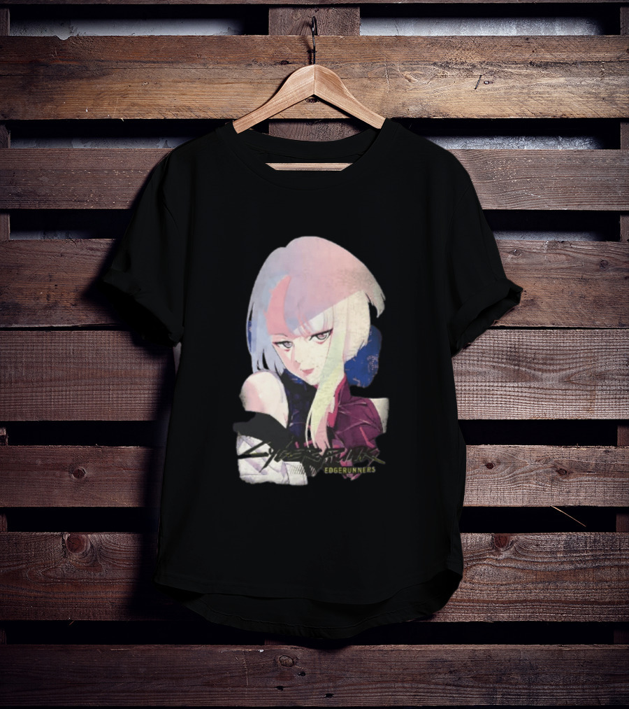 Cyberpunk Edgerunners Lucyna Kushinada Colorful Anime T-Shirt