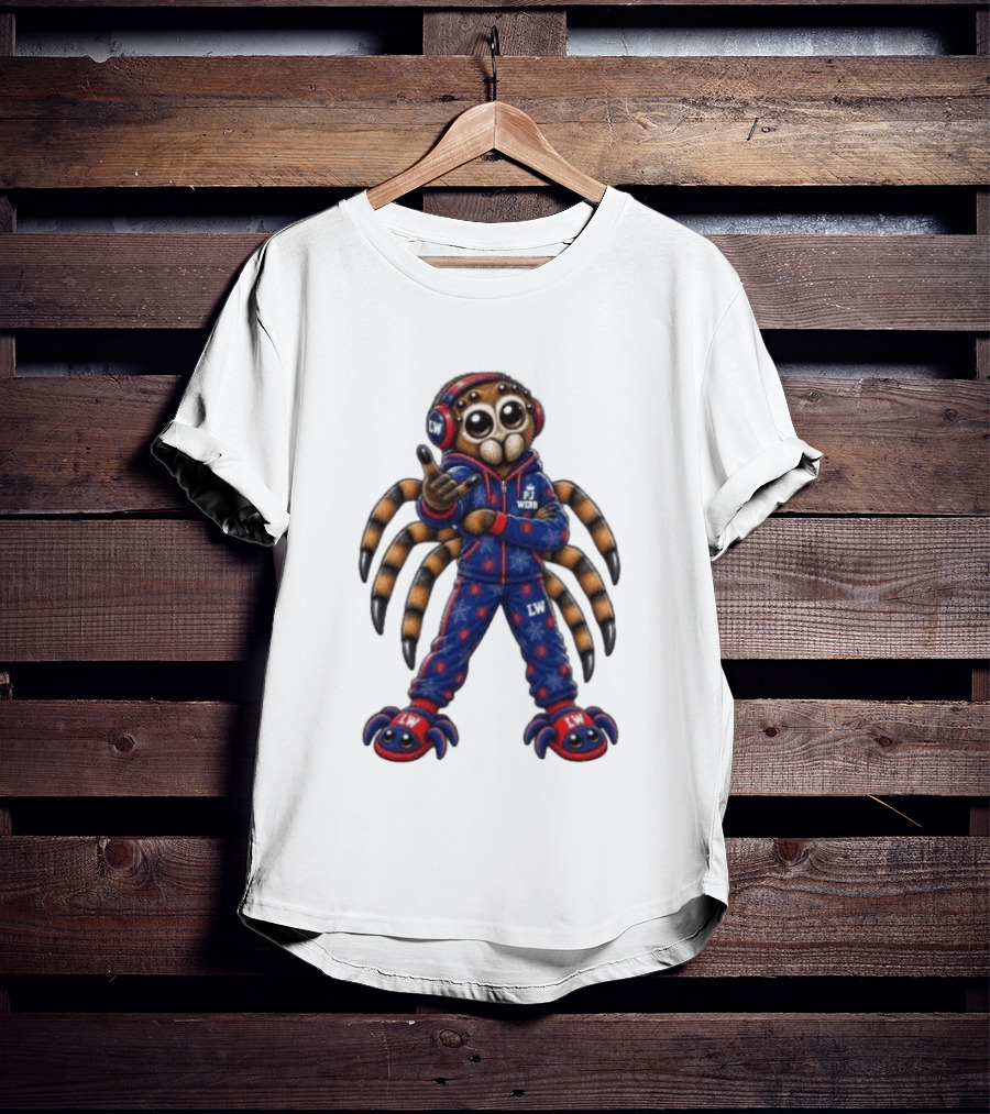 PJ Black Spidey PJ Webb LW Spider Character In Blue Red Outfit T-Shirt