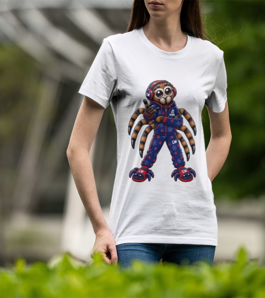 PJ Black Spidey PJ Webb LW Spider Character In Blue Red Outfit T-Shirt