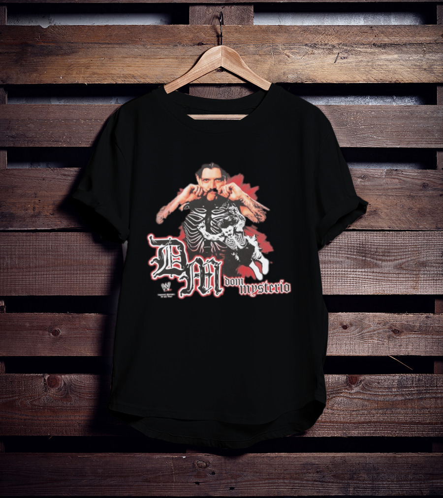 DM Dom Mysterio WWE Skeleton T-Shirt