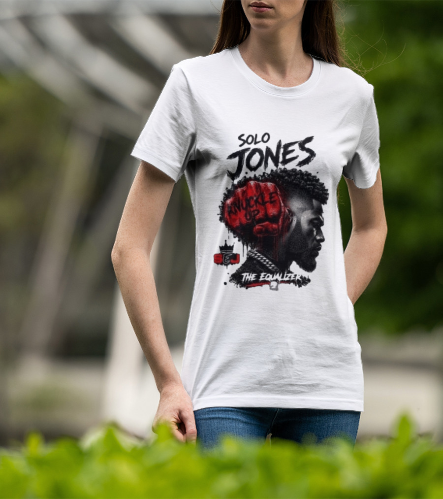 Solo Jones Knuckle Up The Equalizer Red Fist T-Shirt