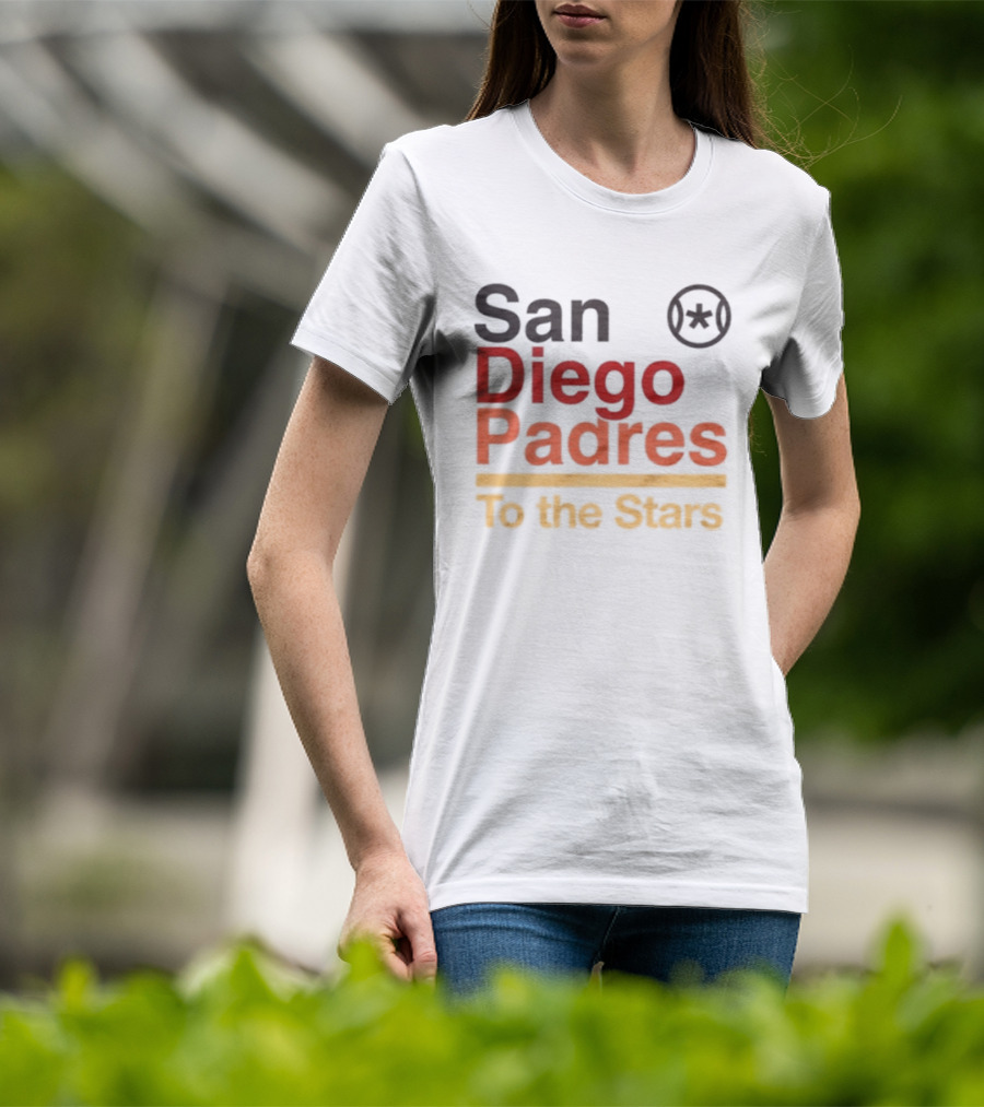 San Diego Padres To The Stars TTS X Homage Classic Ash T-Shirt