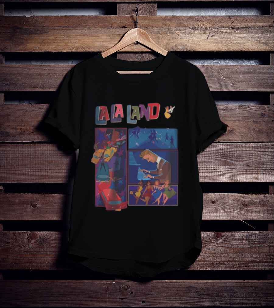 La La Land Vignettes Piano Dance Scenes Lionsgate Store T-Shirt