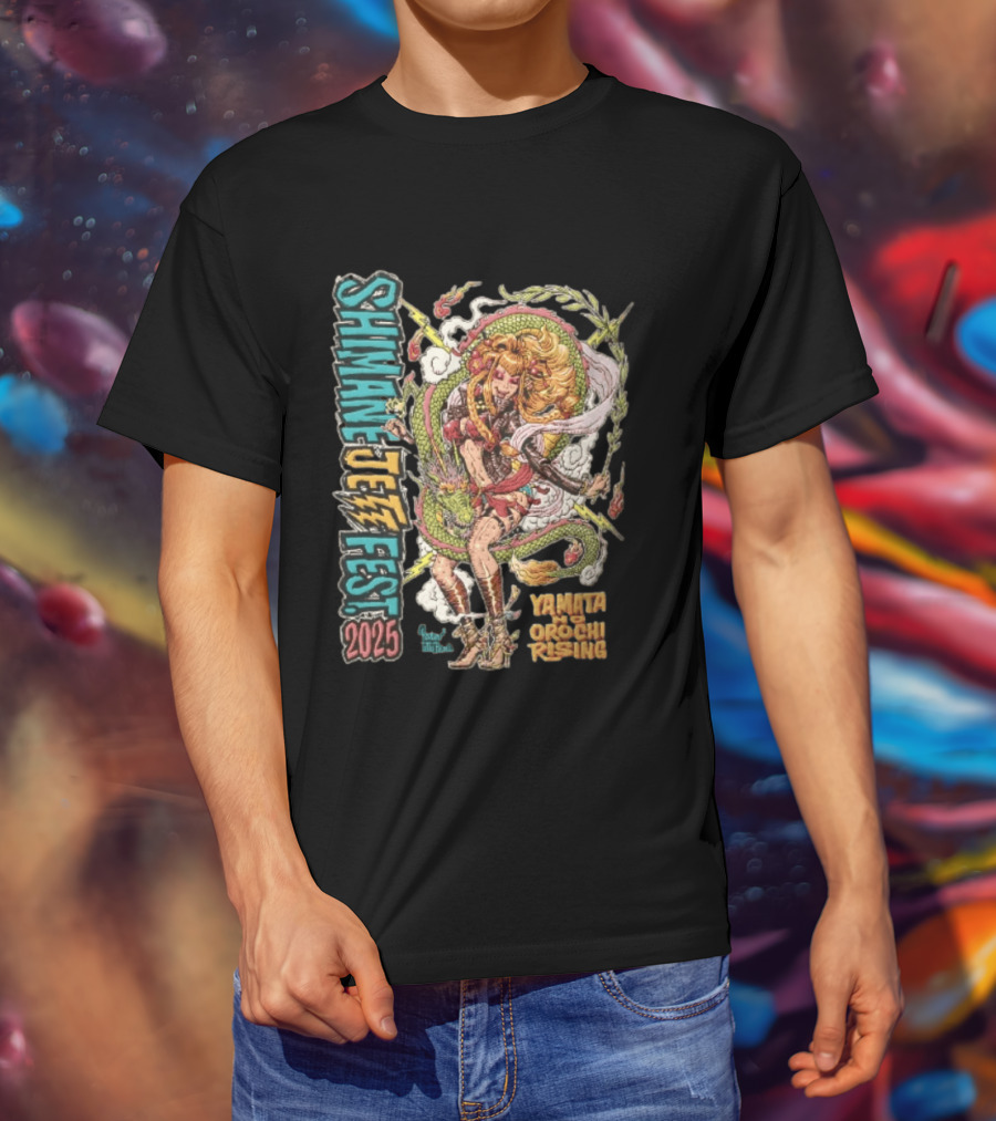 Shimane Jet Fest 2025 Yamata No Orochi Rising Rockin Jelly Bean T-Shirt