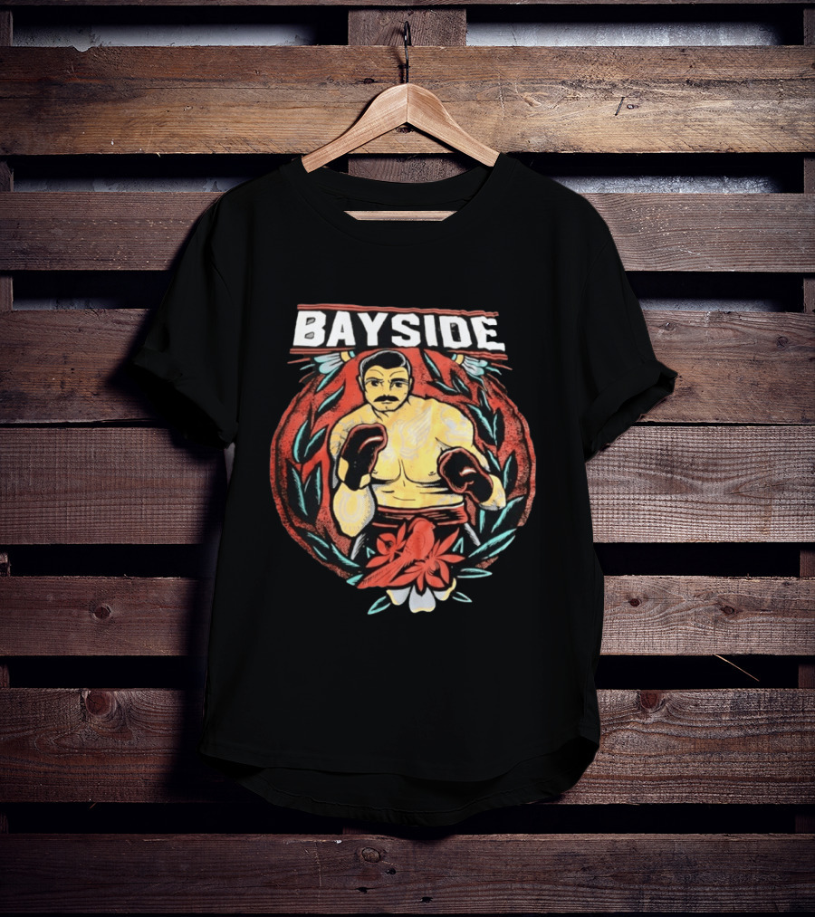 Bayside Boxer Tattoo Alternative Rock T-Shirt