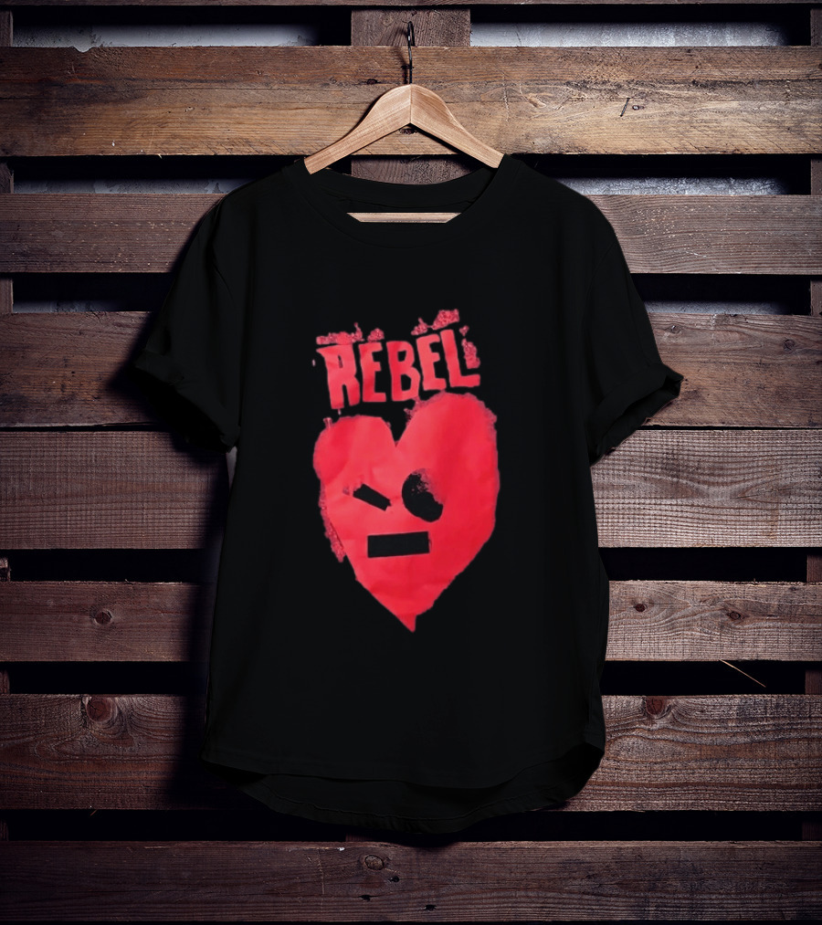 Rebel Heart Spray Paint Street T-Shirt