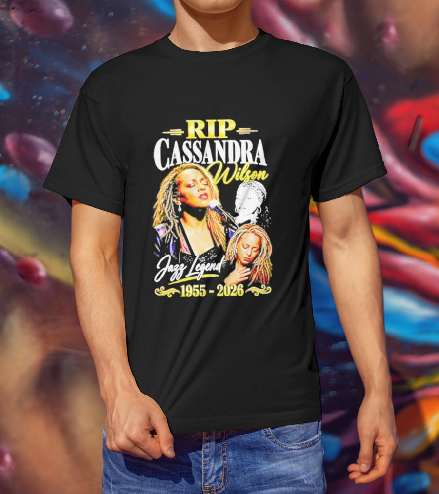 RIP Cassandra Wilson Jazz Legend 1955 2026 T-Shirt