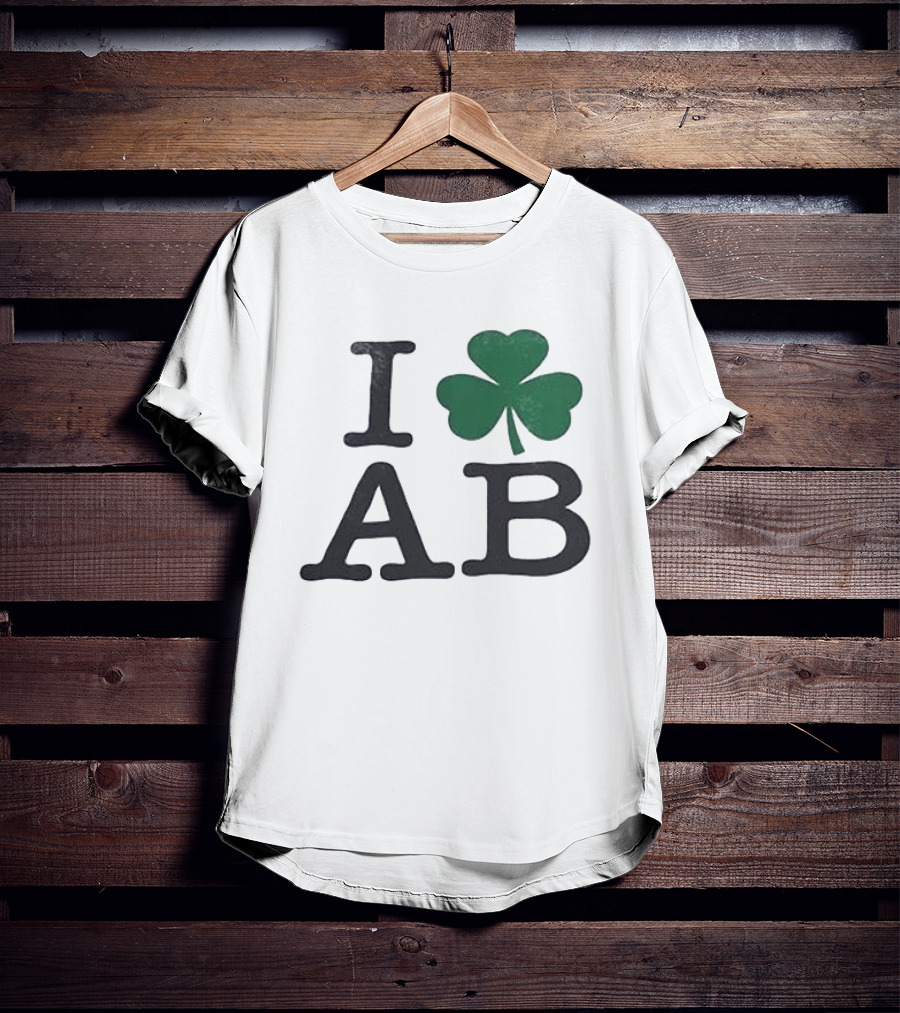 Andy Bell I Love AB Shamrock Dublin Vicar Street T-Shirt