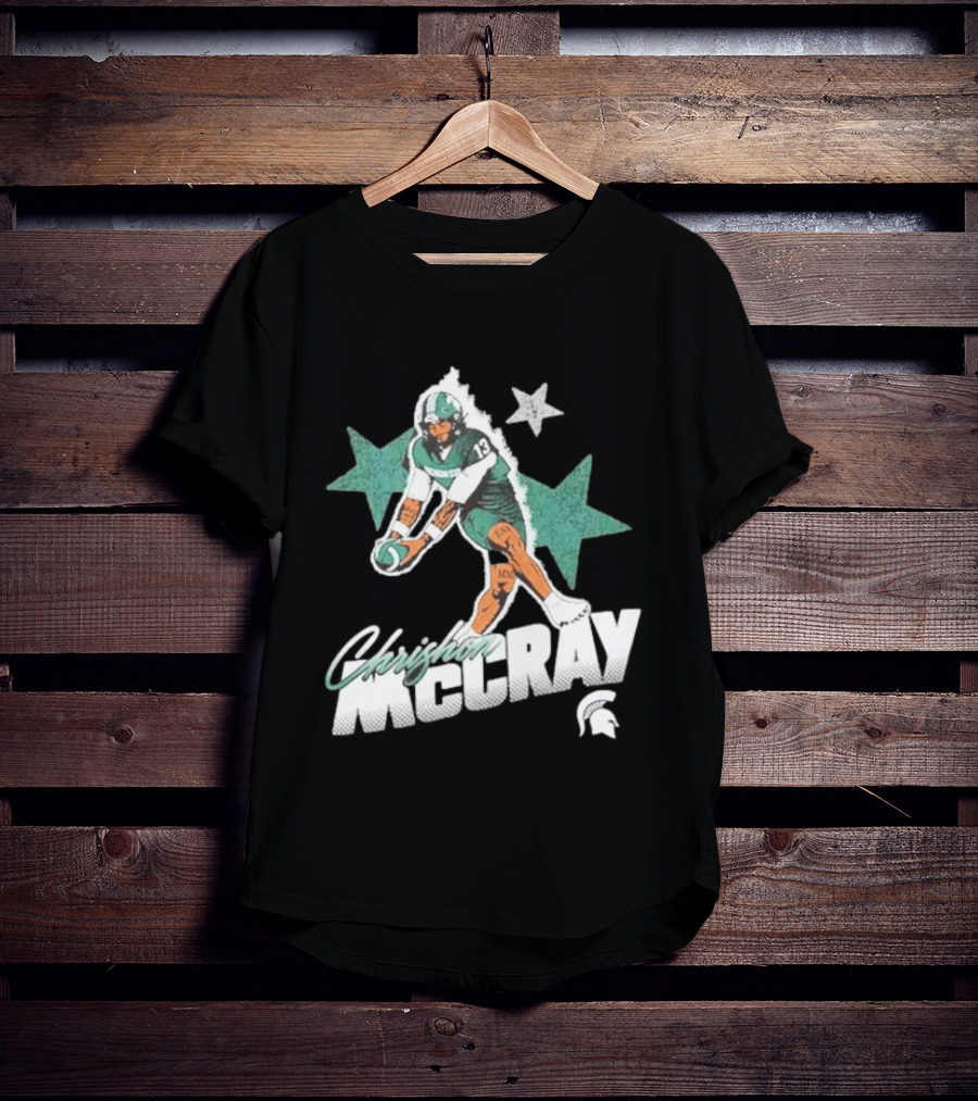 Chrishon McCray Stars Michigan State Spartans Football T-Shirt