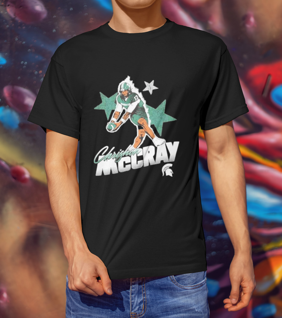 Chrishon McCray Stars Michigan State Spartans Football T-Shirt