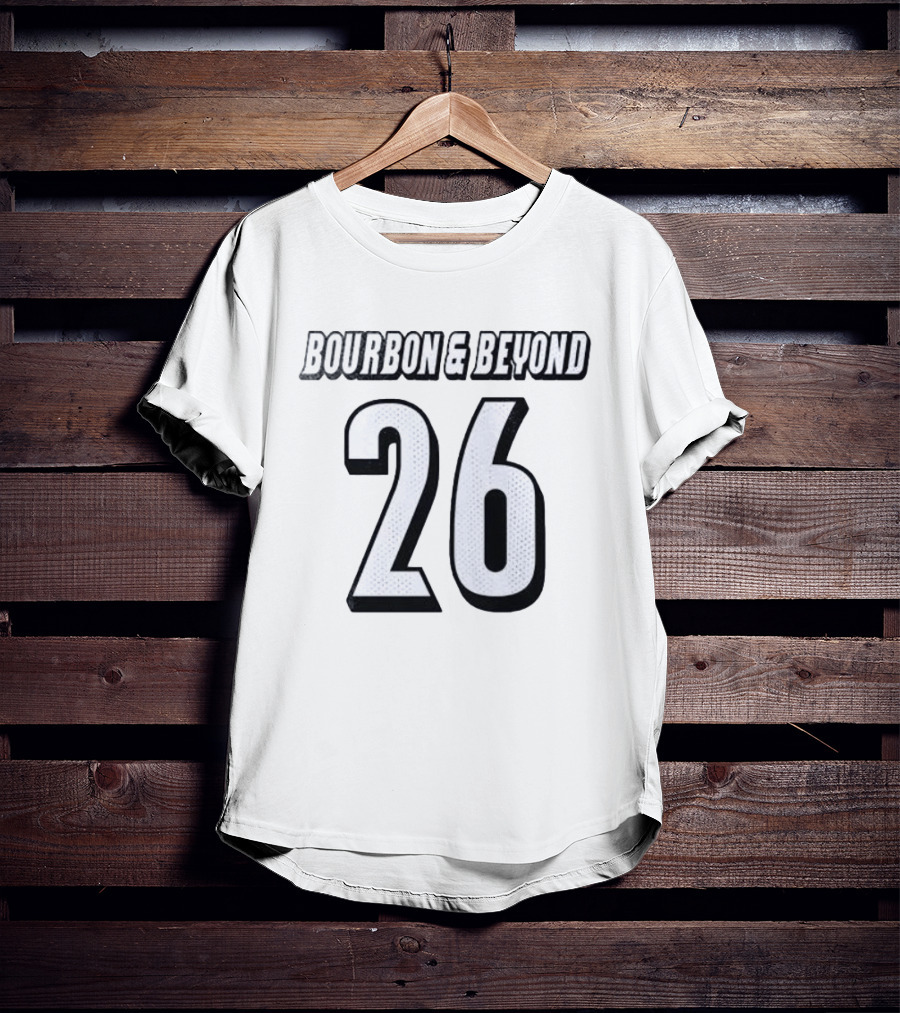 Bourbon And Beyond 26 Louisville Cardinals Name And Number T-Shirt