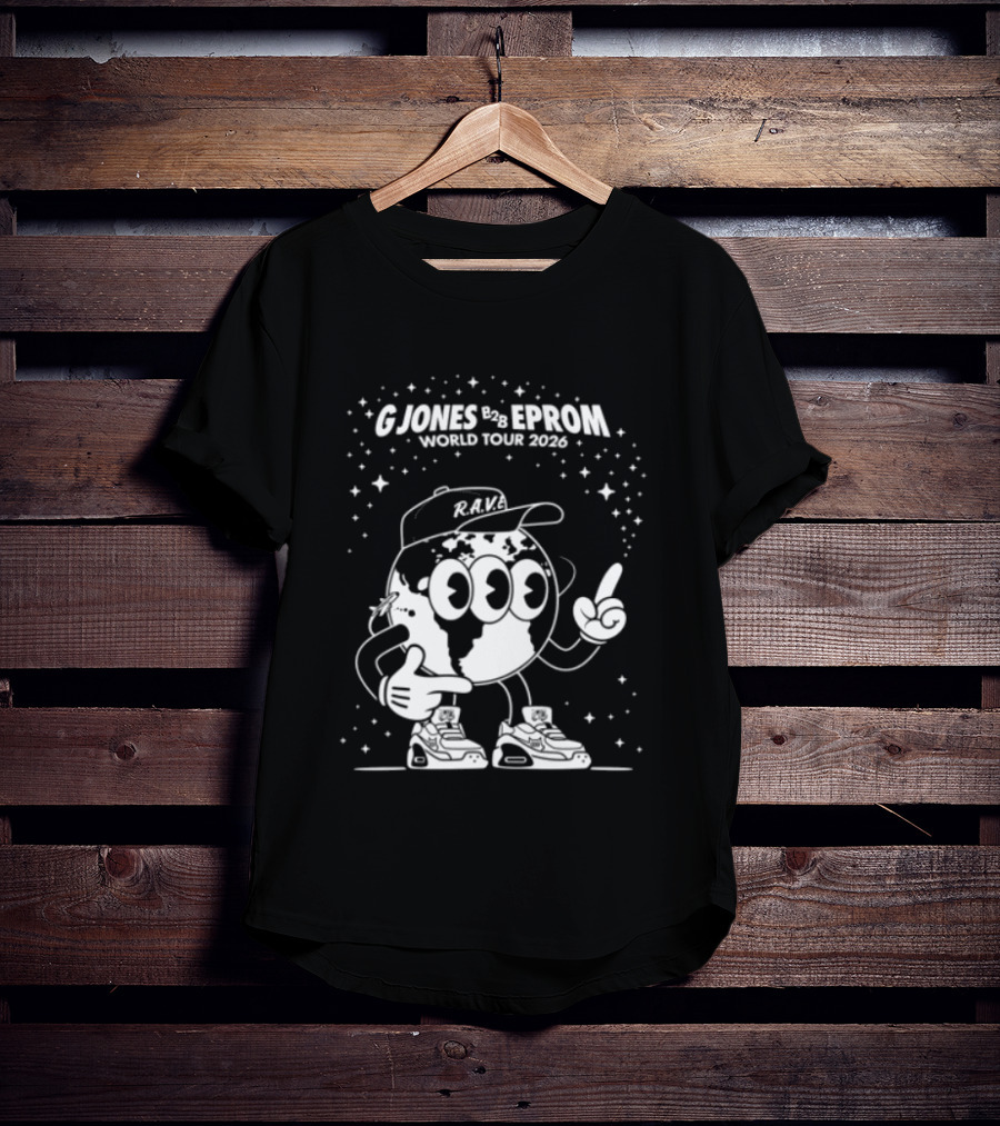 G Jones Eprom World Tour 2023 RAM Earth T-Shirt