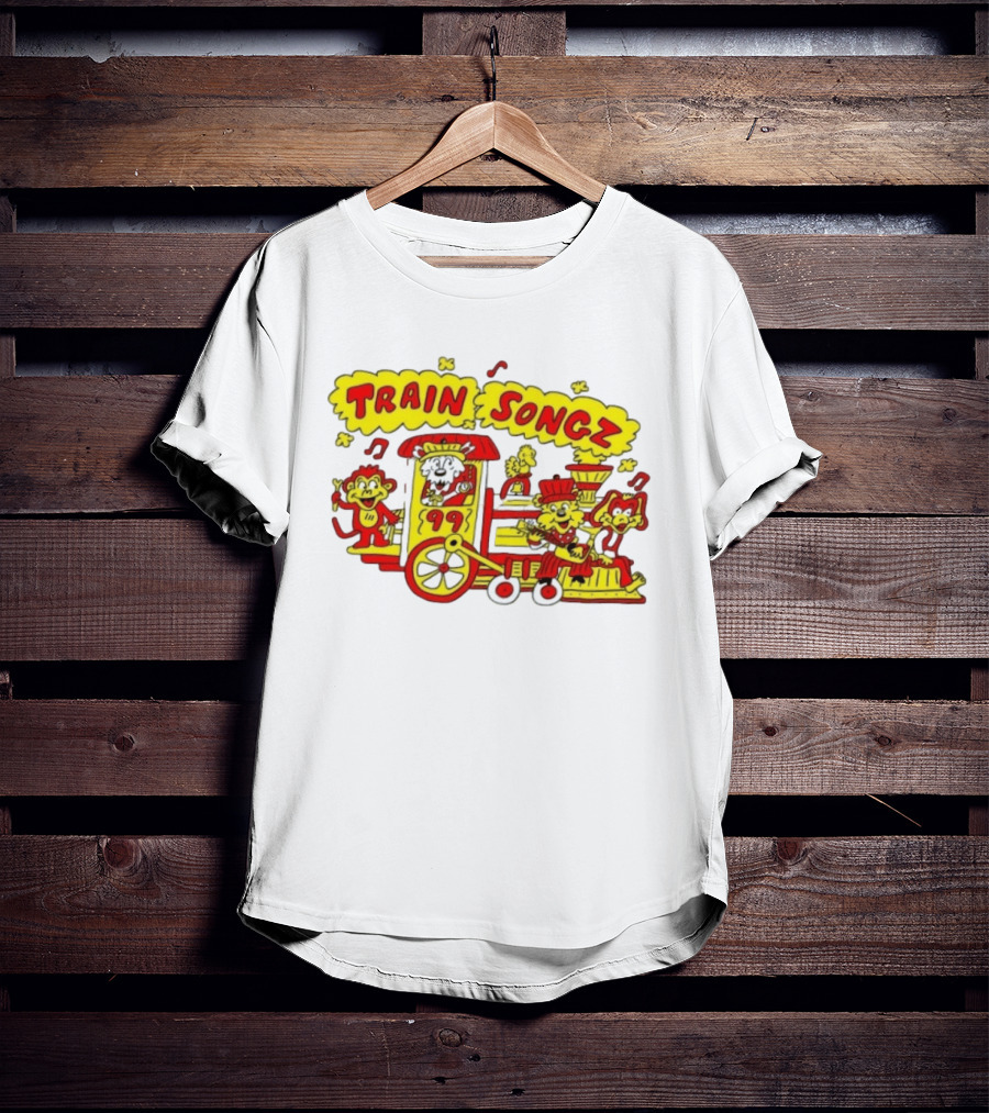 Train Songz 99 Musical Cartoon Animal Band Fun Adventure T-Shirt