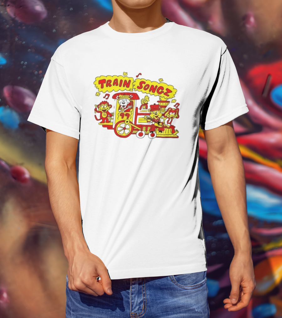 Train Songz 99 Musical Cartoon Animal Band Fun Adventure T-Shirt