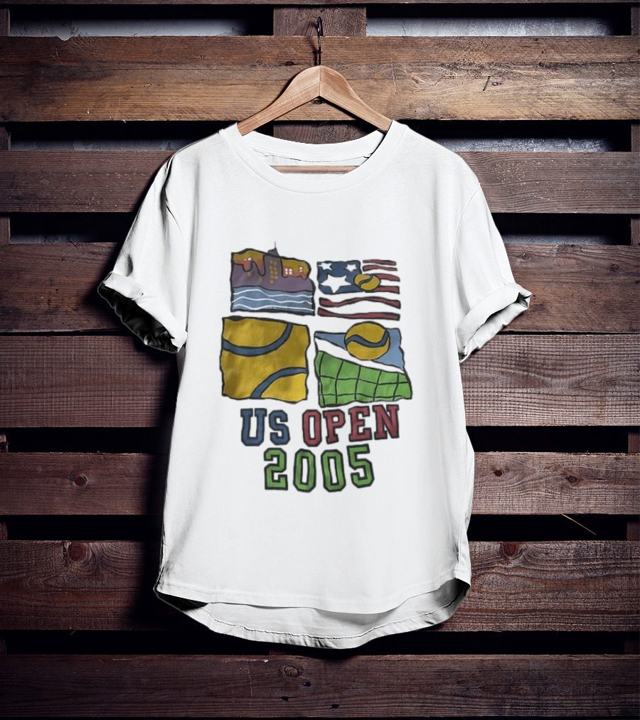 US Open 2005 Tennis Tournament Grand Slam T-Shirt