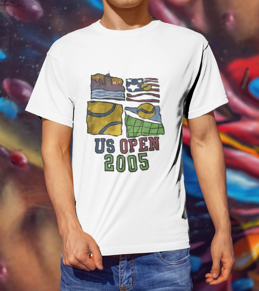 US Open 2005 Tennis Tournament Grand Slam T-Shirt