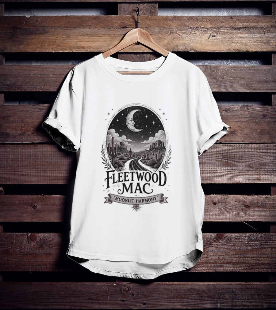 Fleetwood Mac Moonlit Harmony Nighttime T-Shirt