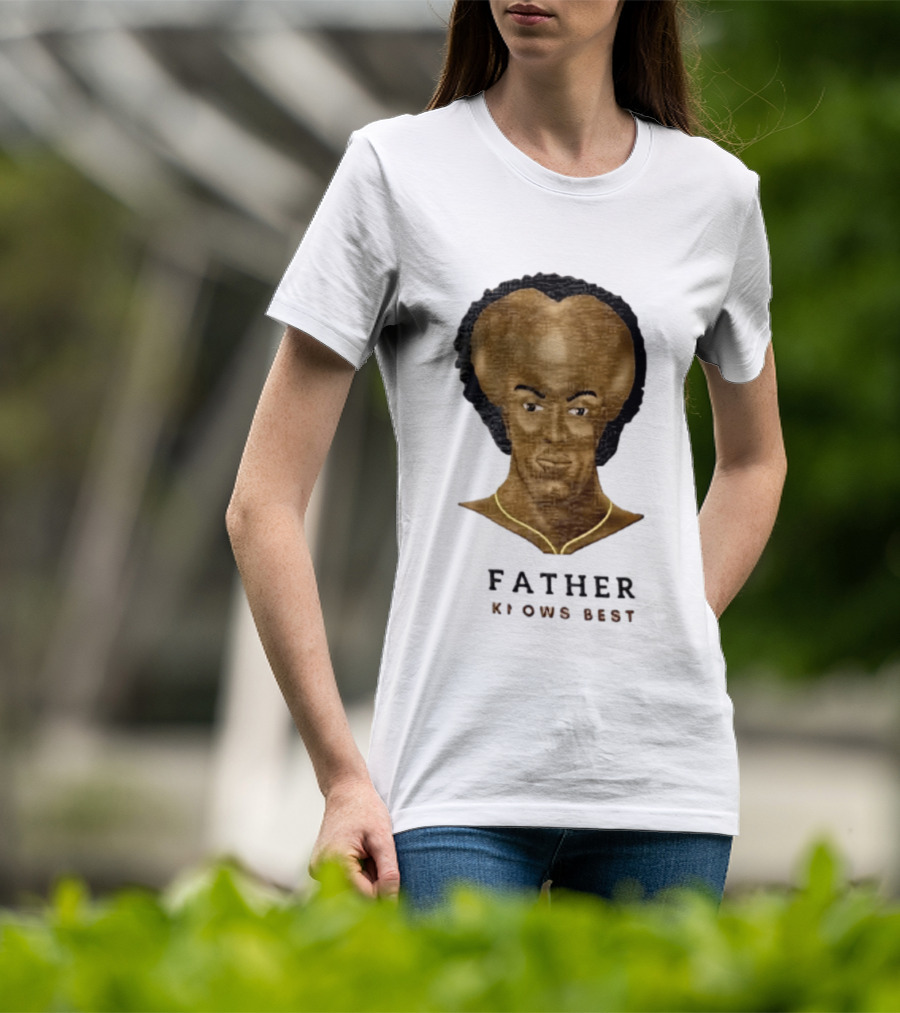 Father Knows Best Yakub Large Heart Shaped Brain T-Shirt