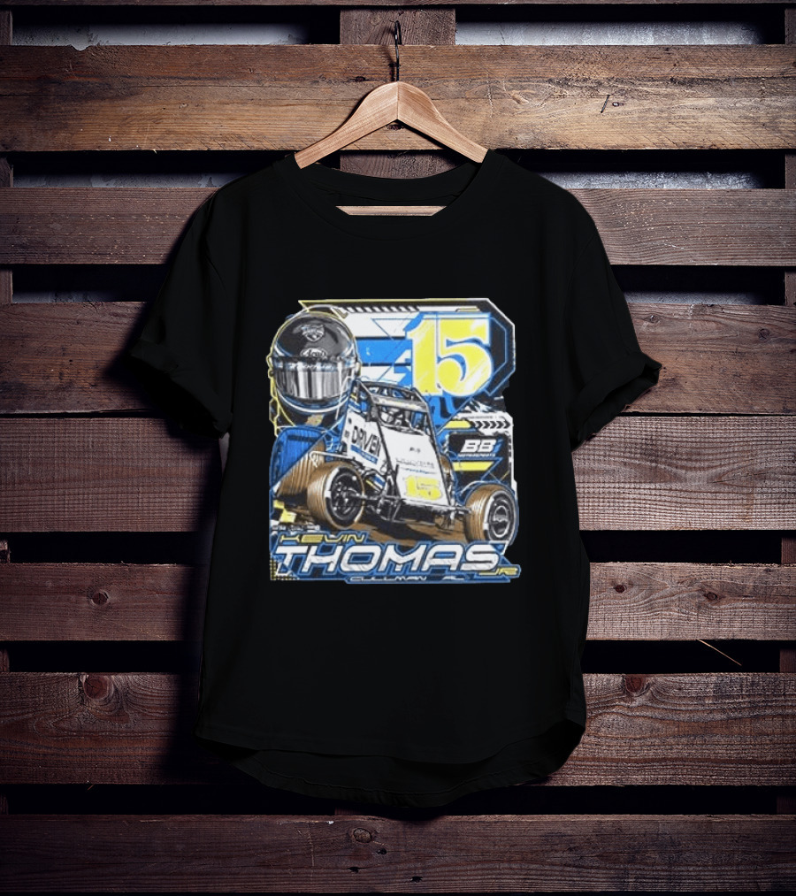 Kevin Thomas Cullman 15 Car Racing BB Performance T-Shirt