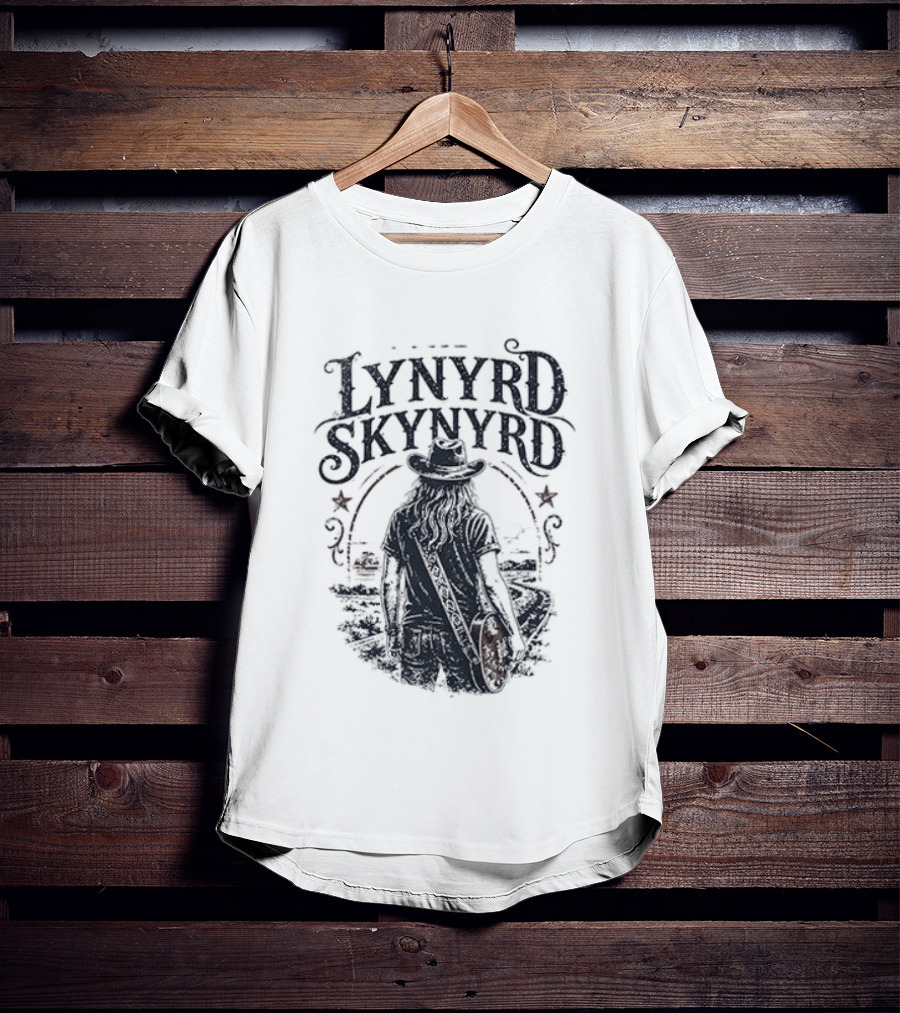 Lynyrd Skynyrd Southern Roads Free Soul Vintage Style Cowboy T-Shirt