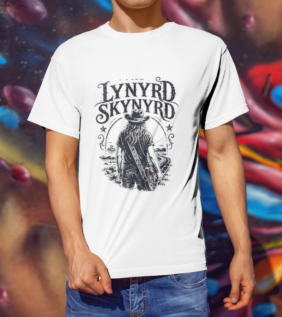 Lynyrd Skynyrd Southern Roads Free Soul Vintage Style Cowboy T-Shirt