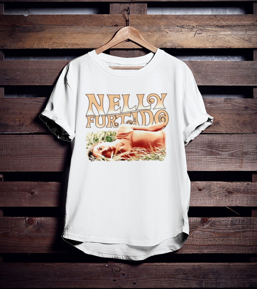 Nelly Furtado Woah Nelly Album Cover Image T-Shirt