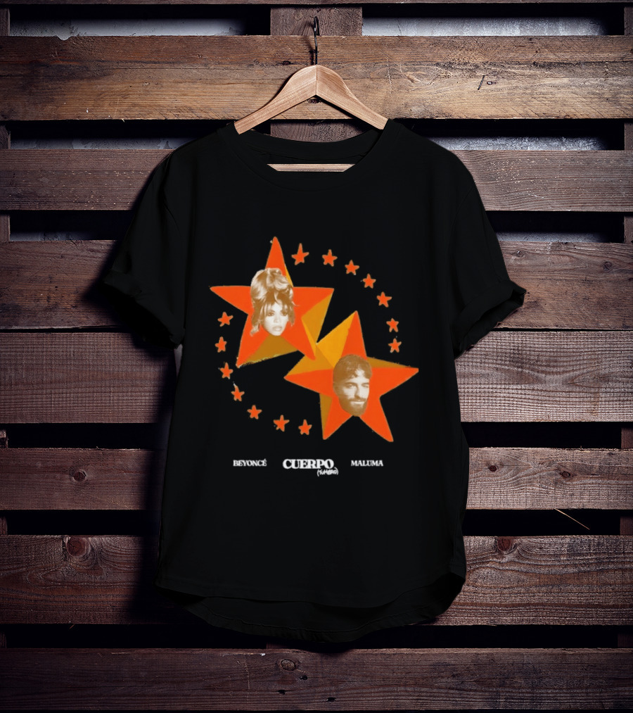 Beyoncé Maluma Cuerpo Tumbao Latin Pop Starry T-Shirt