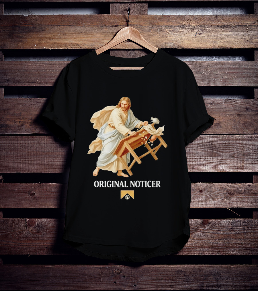 Jesus Christ Original Noticer Temple Cleansing Visual T-Shirt
