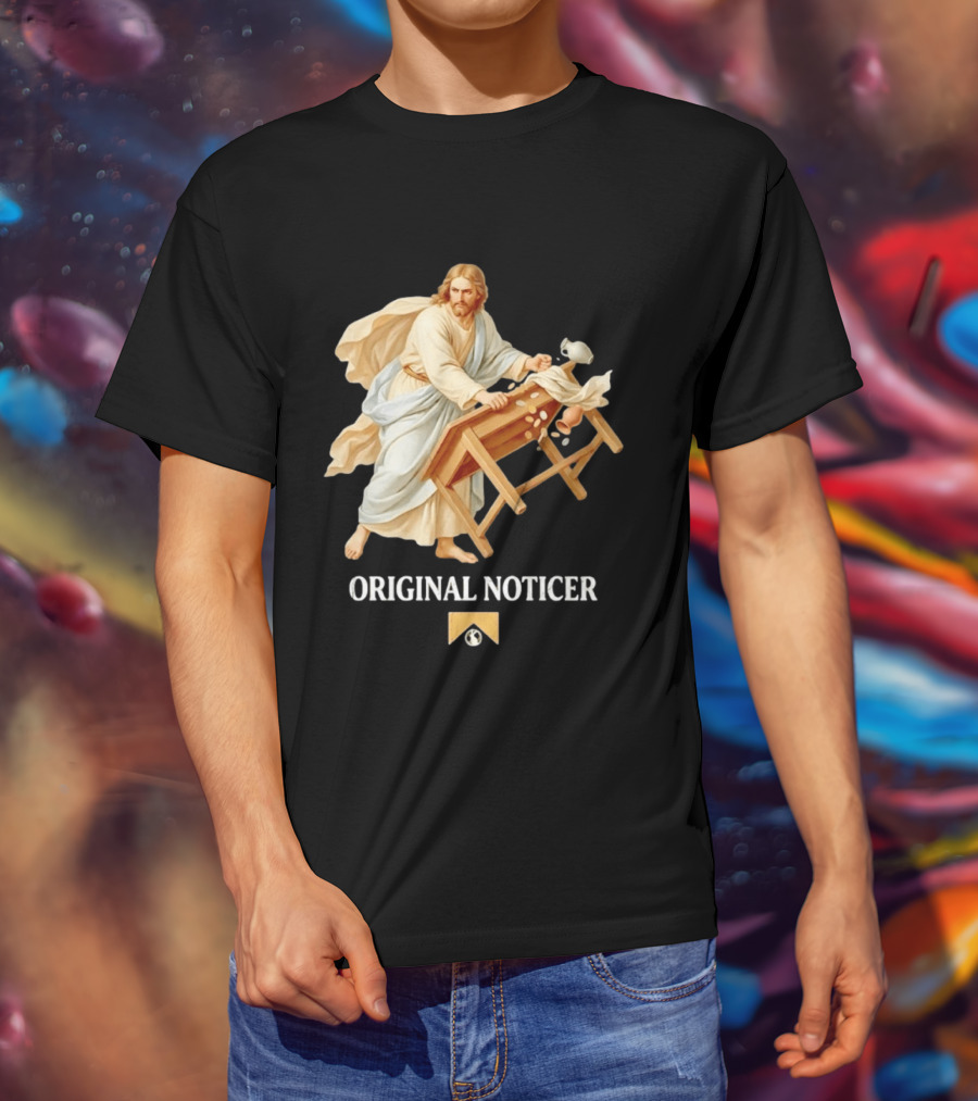 Jesus Christ Original Noticer Temple Cleansing Visual T-Shirt
