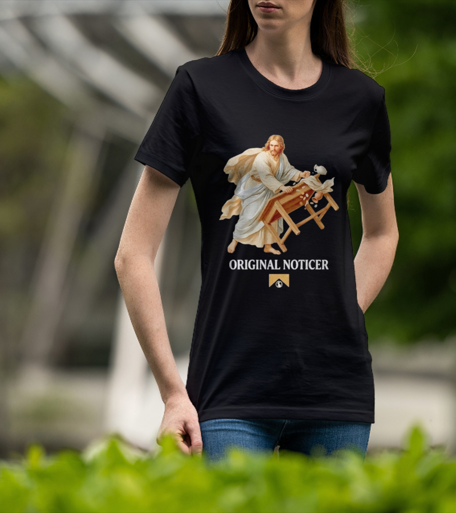 Jesus Christ Original Noticer Temple Cleansing Visual T-Shirt