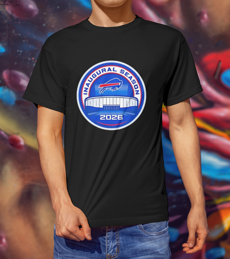 Buffalo Bills Inaugural Season 2026 Stadium T-Shirt