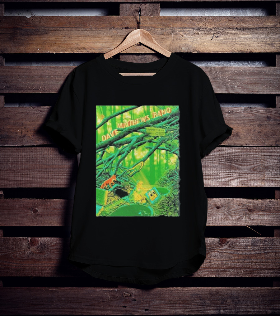 Dave Matthews Band George WA September 4 5 6 2026 At The Gorge Forest Scene T-Shirt