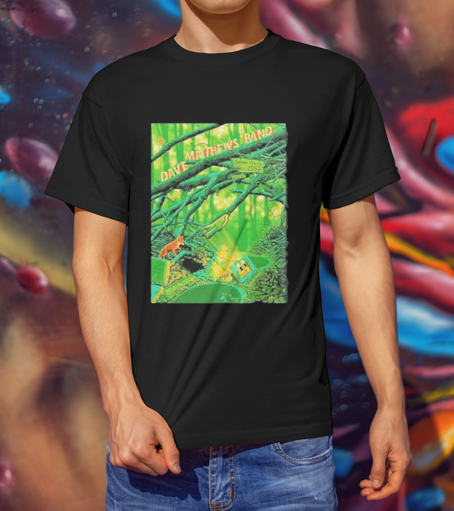Dave Matthews Band George WA September 4 5 6 2026 At The Gorge Forest Scene T-Shirt