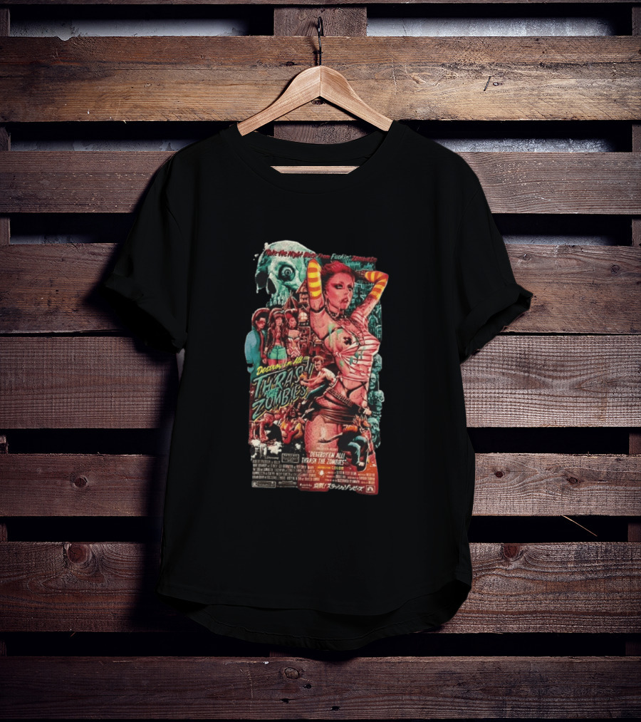 Destroy’em All! Thrash The Zombies T-Shirt