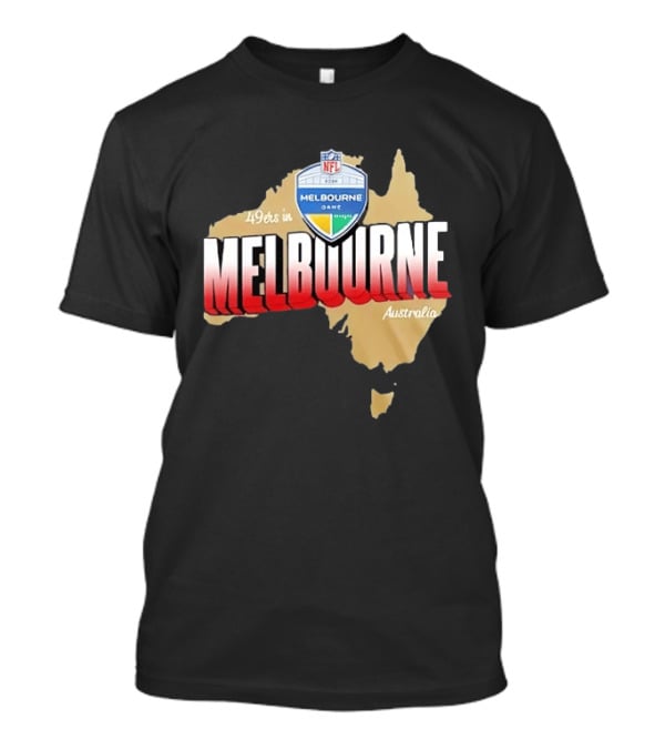 49ers In Melbourne Australia NFL Game 2026 T-Shirt